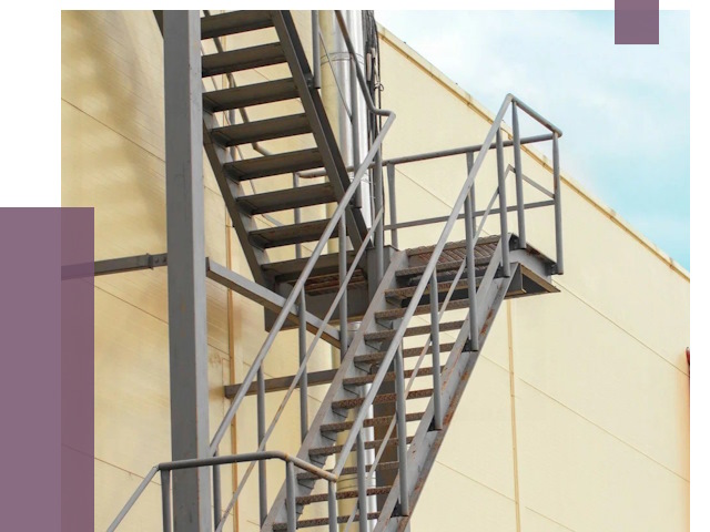 Пожарные лестницы в Каменске-Уральском от 12766 руб. — монтаж и продажа | ПРОЛЁТ-Кмн