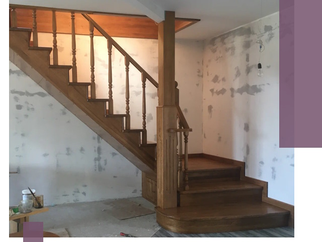 Ремонт деревянных лестниц в Каменске-Уральском: быстро и качественно