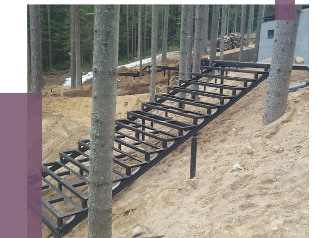 Монтаж металлических лестниц в Каменске-Уральском от 14095 руб. 