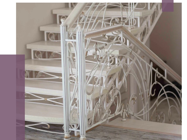 Изготовление кованых лестниц на заказ в Каменске-Уральском от 90423 руб. | ПРОЛЁТ-Кмн