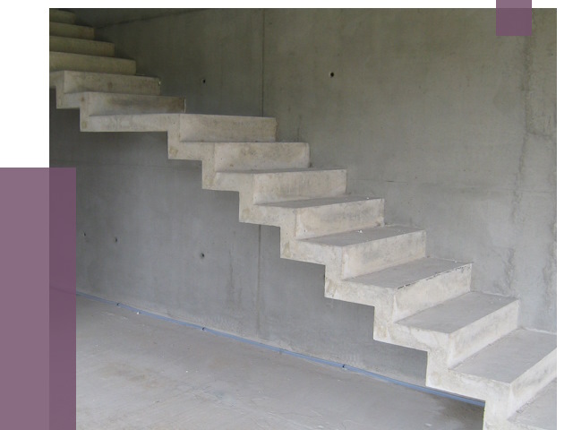 Бетонные лестницы в Каменске-Уральском от 19680 руб. под ключ | ПРОЛЁТ-Кмн