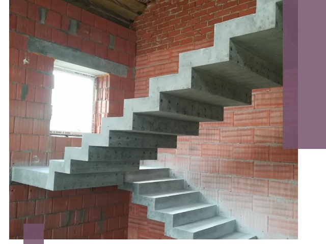 Бетонные лестницы под ключ в Каменске-Уральском: монтаж, демонтаж, ремонт