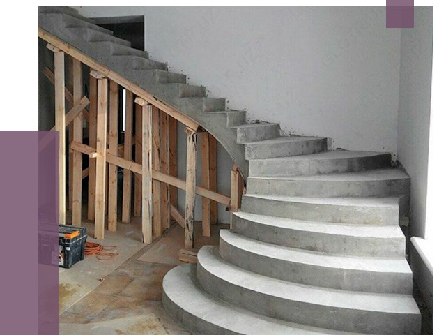 Изготовление бетонных лестниц под ключ в Каменске-Уральском от 20744 руб. | ПРОЛЁТ-Кмн