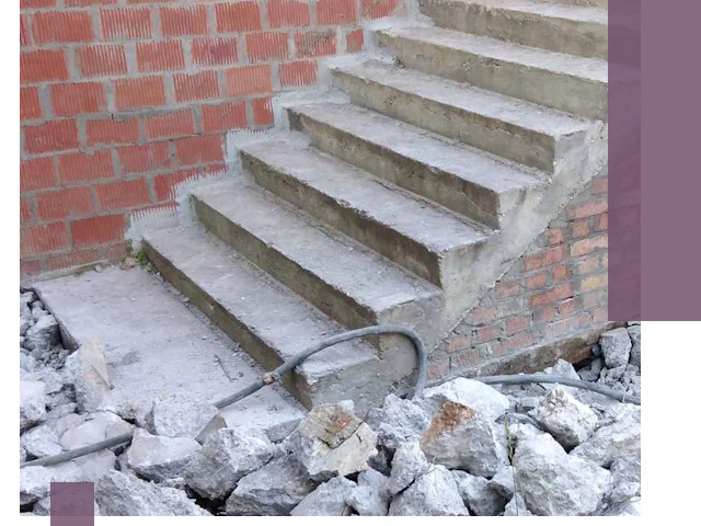 Демонтаж бетонных лестниц в Каменске-Уральском: быстро и безопасно