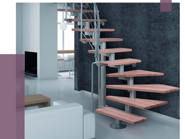 Модульные лестницы в Каменске-Уральском от 17553 руб. — купить в ПРОЛЁТ-Кмн