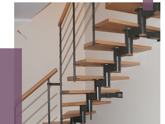 Изготовление модульных лестниц в Каменске-Уральском от 11968 руб. 