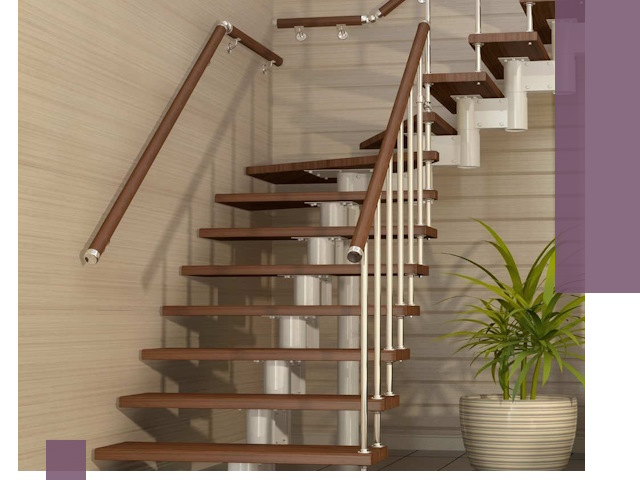 Изготовление модульных лестниц под ключ в Каменске-Уральском