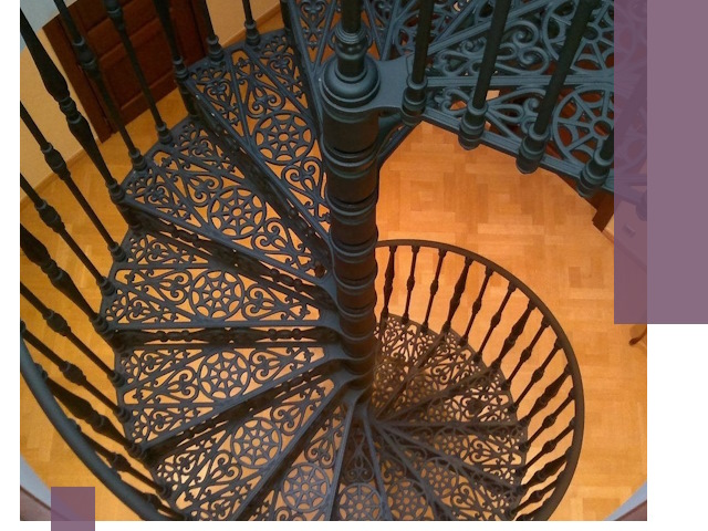 Винтовые лестницы под ключ в Каменске-Уральском: производство и монтаж