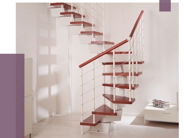 Изготовление лестниц на больцах в Каменске-Уральском от 10106 руб. | ПРОЛЁТ-Кмн