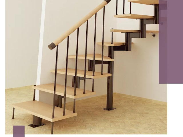 Монтаж лестниц на больцах в Каменске-Уральском — быстро и надежно