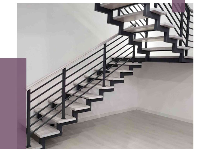 Лестницы на металлокаркасе под ключ в Каменске-Уральском от 13298 руб. | ПРОЛЁТ-Кмн