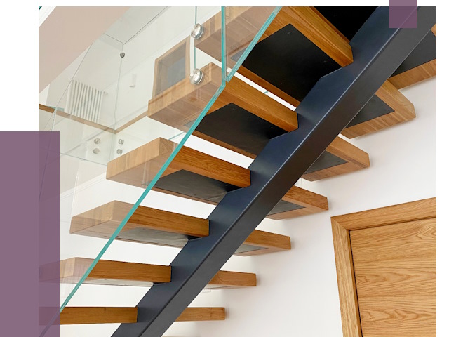 Лестницы на монокосоуре в Каменске-Уральском от 19680 руб. под ключ | ПРОЛЁТ-Кмн