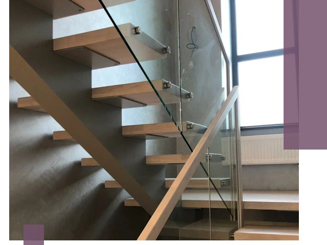 Изготовление лестниц на монокосоуре в Каменске-Уральском с монтажом и гарантией