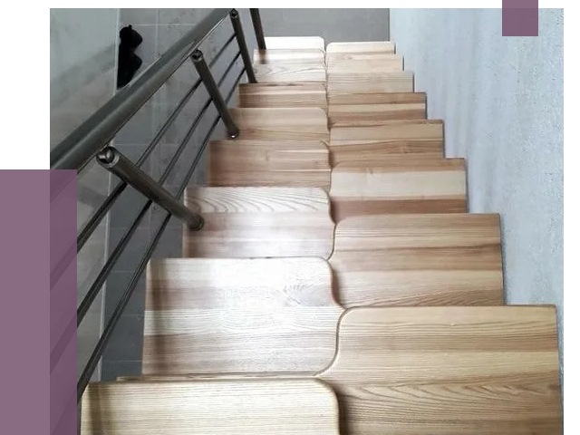 Лестницы гусиный шаг в Каменске-Уральском от 13563 руб. под ключ | ПРОЛЁТ-Кмн