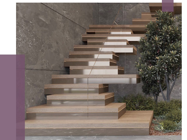 Современные лестницы в Каменске-Уральском от 14361 руб. | ПРОЛЁТ-Кмн