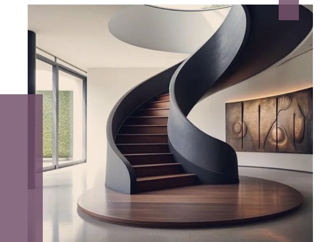 Элитные лестницы под заказ в Каменске-Уральском от 196803 руб. — ПРОЛЁТ-Кмн
