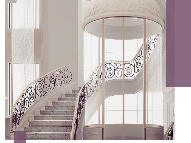 Элитные лестницы на заказ высокого класса в Каменске-Уральском