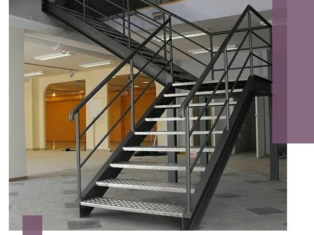 Лестницы для офиса в Каменске-Уральском: изготовление, монтаж, демонтаж