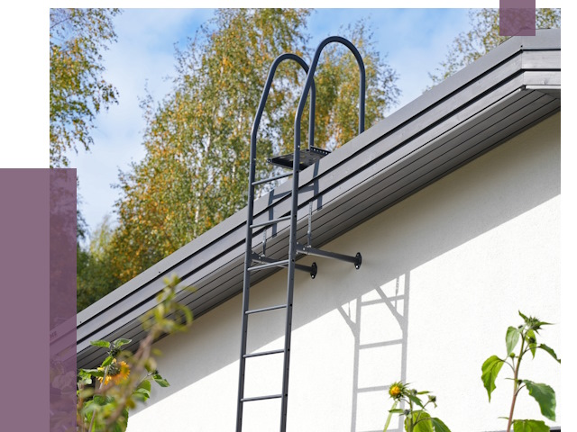 Лестницы на крышу в Каменске-Уральском от 19893 руб. — монтаж и монтаж ПРОЛЁТ-Кмн