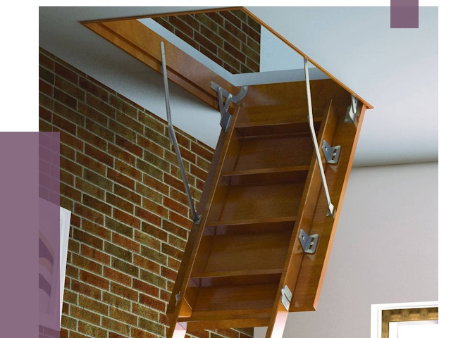 Установка чердачной лестницы в Каменске-Уральском от 8138 руб. | ПРОЛЁТ-Кмн