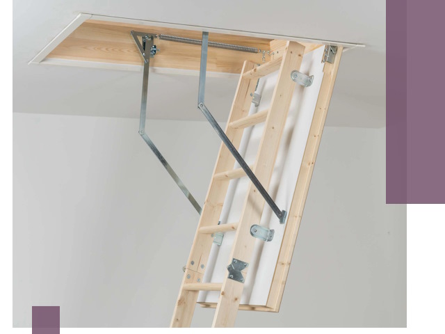 Установка чердачной лестницы под ключ в Каменске-Уральском