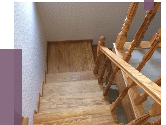 Сосновые лестницы в Каменске-Уральском под ключ от 8404 руб.  | ПРОЛЁТ-Кмн