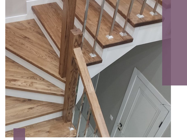 Обшивка металлических лестниц под ключ в Каменске-Уральском