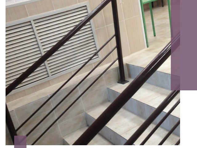 Изготовление перил из металла под ключ в Каменске-Уральском