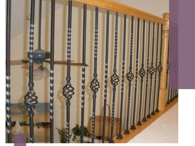 Изготовление и монтаж кованных перил в Каменске-Уральском под ключ