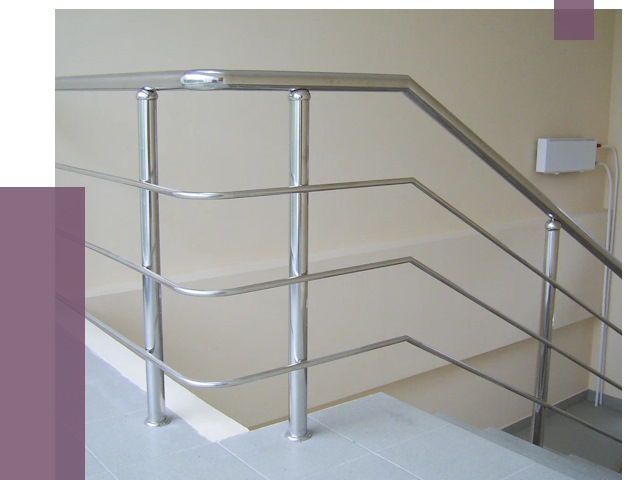 Алюминиевые перила в Каменске-Уральском от 6596 руб. под ключ | ПРОЛЁТ-Кмн