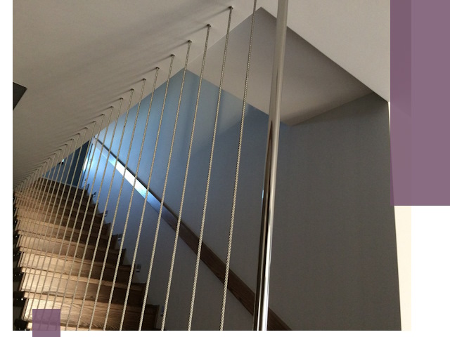 Тросовые перила под ключ в Каменске-Уральском — производство и монтаж