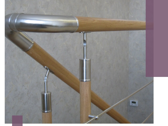 Комбинированные перила на заказ в Каменске-Уральском — монтаж и производство