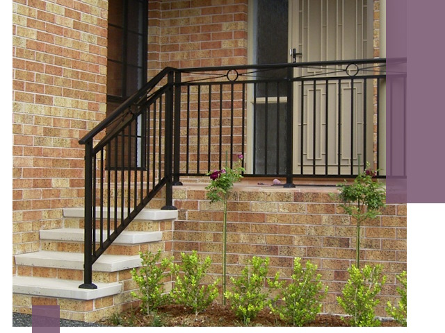 Уличные перила из металла под ключ в Каменске-Уральском