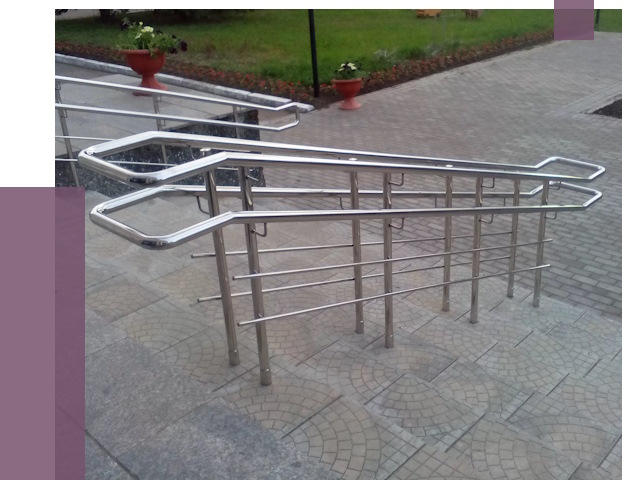 Перила для инвалидов в Каменске-Уральском от 7893 руб. под ключ | ПРОЛЁТ-Кмн