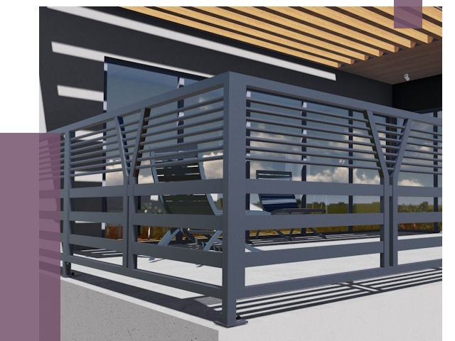 Изготовление балконных ограждений в Каменске-Уральском от 11170 руб. | ПРОЛЁТ-Кмн