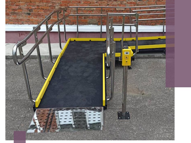 Изготовление наклонных пандусов для инвалидов в Каменске-Уральском