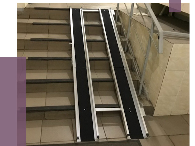 Установка пандуса в подъезд в Каменске-Уральском от 8298 руб. под ключ | ПРОЛЁТ-Кмн