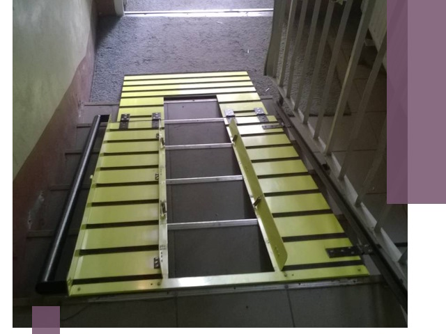 Профессиональный монтаж пандуса в подъезд в Каменске-Уральском