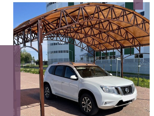 Недорогие навесы в Каменске-Уральском от 44680 руб. | ПРОЛЁТ-Кмн