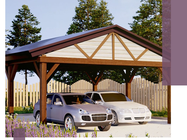 Навесы для автомобиля в Каменске-Уральском — изготовление и монтаж