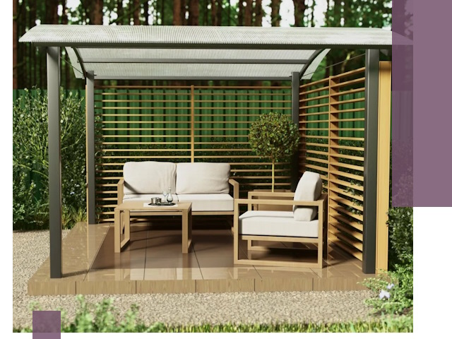 Навесы для дачи в Каменске-Уральском: изготовление, монтаж и демонтаж