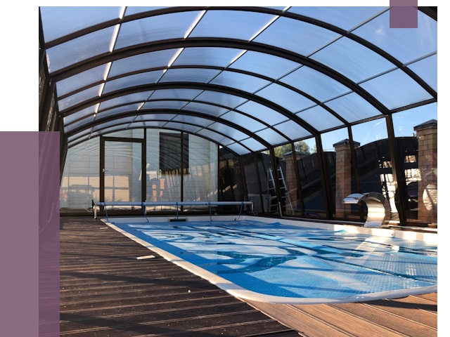 Навесы для бассейна в Каменске-Уральском от 17446 руб. под ключ | ПРОЛЁТ-Кмн