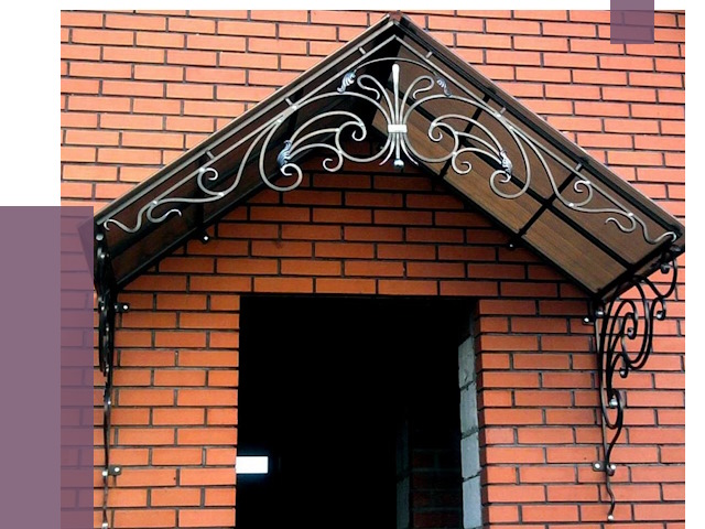 Металлические козырьки в Каменске-Уральском от 11117 руб. 