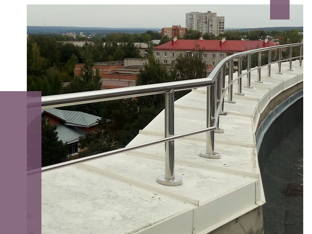 Парапеты и ограждения кровли в Каменске-Уральском от 5159 руб.
