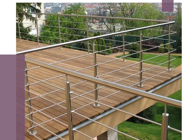 Алюминиевые парапеты в Каменске-Уральском под ключ от 8085 руб. 