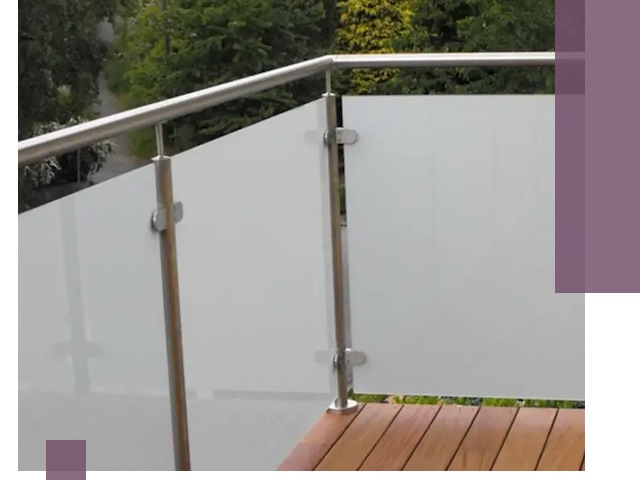 Алюминиевые парапеты для балконов и террас в Каменске-Уральском