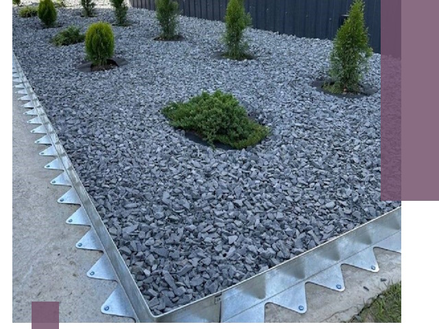 Оцинкованные металлические бордюры под заказ в Каменске-Уральском