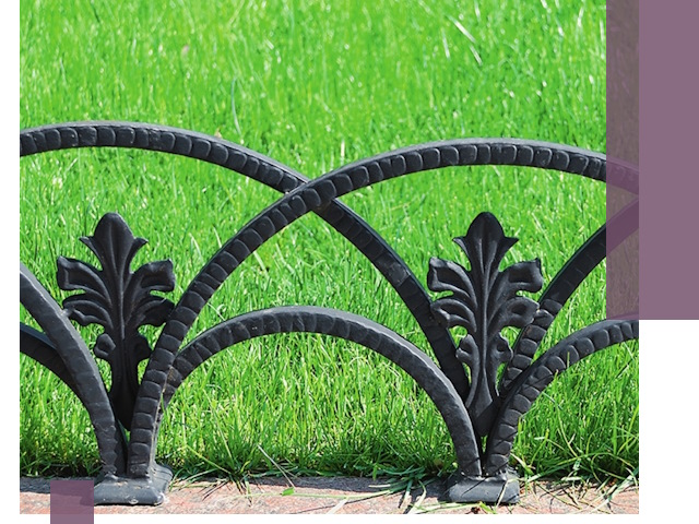 Декоративные металлические бордюры под ключ в Каменске-Уральском