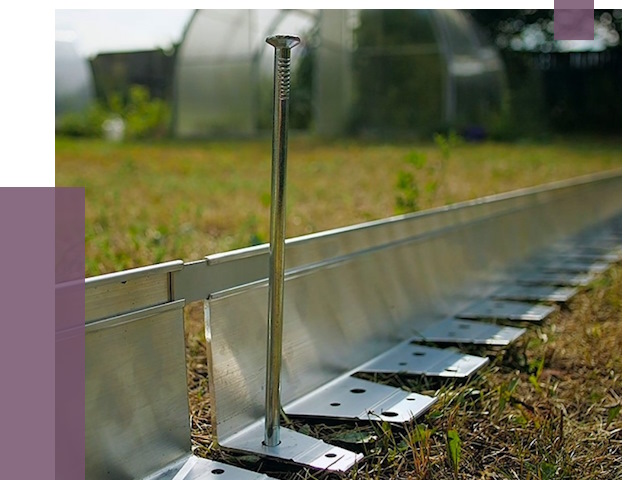 Металлические бордюры для газона в Каменске-Уральском от 4468 руб. | ПРОЛЁТ-Кмн