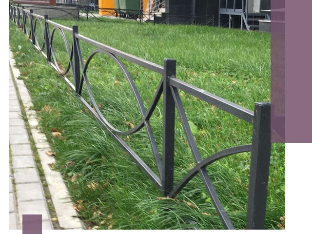 Газонные ограждения из металла в Каменске-Уральском — монтаж и продажа